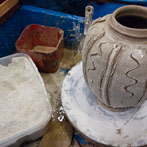 Oxford Ceramics Fair 2015, Mike Dodd Demonstration